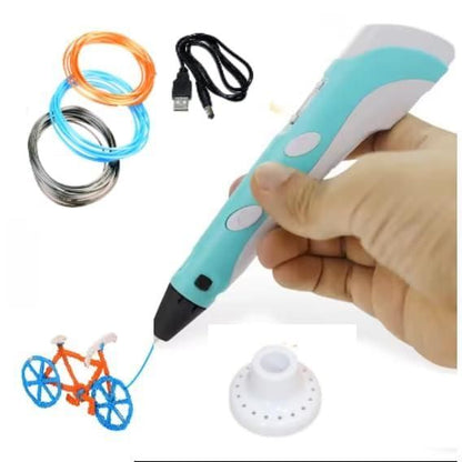 3D Printer Pen for Kids ? Complete 3D Drawing Pen Set with PLA Filament (Random Color)�